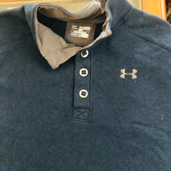 Under Armour® Long-Sleeve Pullover for Men. - Picture 2 of 3